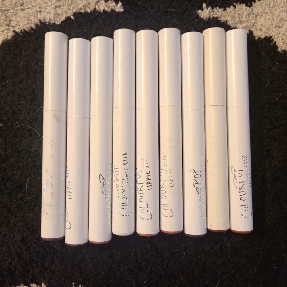 9 ColourPop Lippie Stix Primer Grunge Back up Hollywood Blvd +more